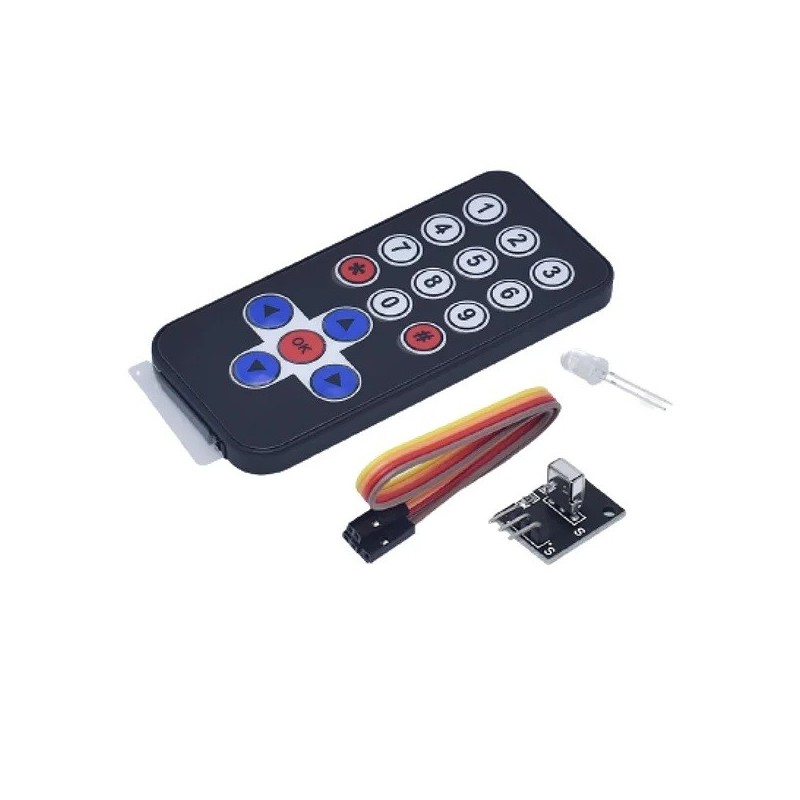 Controle Remoto Ir + Receptor Ir Controle Remoto Ir + Receptor Ir