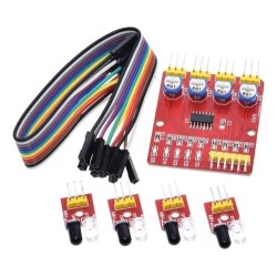 Modulo sensor de rastreamento 4 sondas