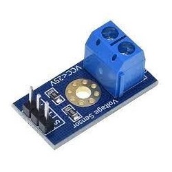 Modulo sensor de tensão 0-25V DC