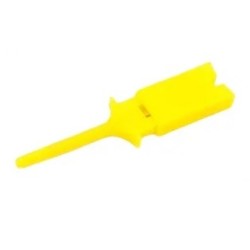 Pinça garra testes em CI e SMD - Amarelo