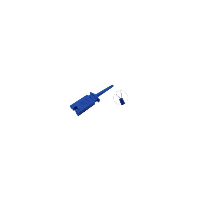 Pinça garra testes em CI e SMD - Azul Pinça garra testes em CI e SMD - Azul