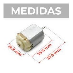 Mini motor 3 a 6v DC