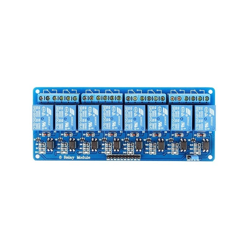Módulo relé 8 Canais 5v com optoacoplador Módulo relé 8 Canais 5v com optoacoplador