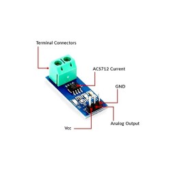 Modulo sensor de corrente ACS712 30A