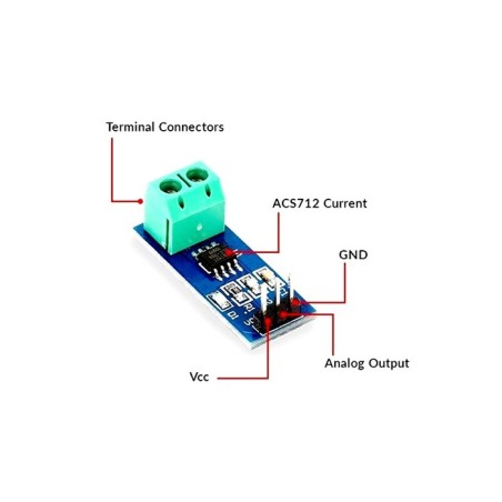 Modulo sensor de corrente ACS712 30A