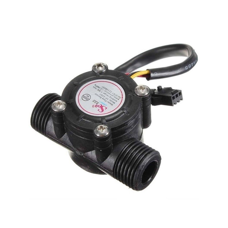 Sensor de fluxo de água 1/2" - YS201 Sensor de fluxo de água 1/2" - YS201