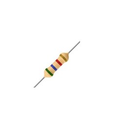 Resistor 5K6 1/4w 5% - Verde azul vermelho dourado