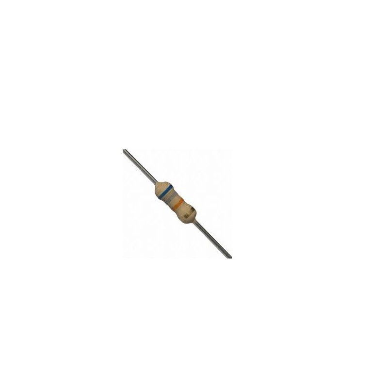 Resistor 68K 1/4w 5% - Azul cinza laranja dourado