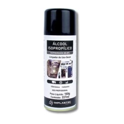 Alcool isopropilico spray 99,8% 227ml - Implastec