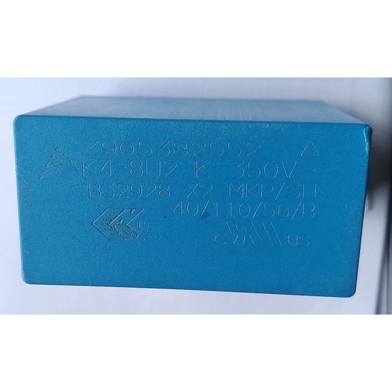 Capacitor polipropileno supressor x2 8,2uF x 350vAC - 825 x 350V~