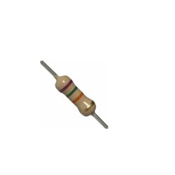 Resistor 75K 1/4w 5% - Roxo verde laranja dourado