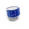 Capacitor supercap 0,47F 5,5v - 21x10mm