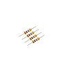 Resistor 10M 1/4w 5% - Marrom preto azul dourado