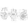 Ventilador centrífugo 85mm 48vcc G2G085-AB18-11 - ebmpapst