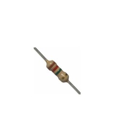 Resistor 1M2 1/4w 5% - Marrom vermelho verde dourado