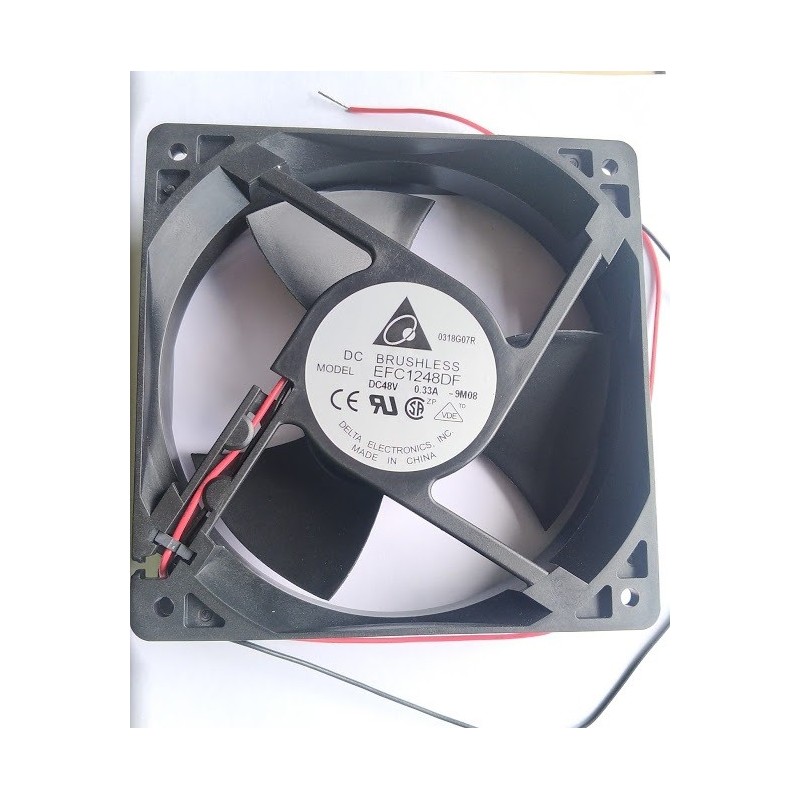 Ventoinha 120x120x38mm 48vcc 2 fios rolamento