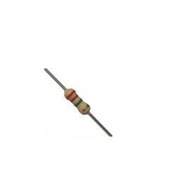 Resistor 2M2 1/4w 5% - Vermelho vermelho verde dourado