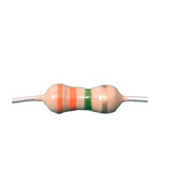 Resistor 3M3 1/4w 5% - Laranja Laranja verde dourado