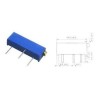 Trimpot 100K 3006P 15 Voltas
