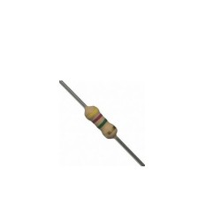 Resistor 4M7 1/4w 5% - Amarelo roxo verde dourado