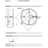 Ventilador axial 130mm 115vac - W2S130-AA25-C3 - ebmpapst