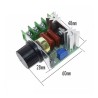 Modulo dimmer 2000w 50 a 220Vac