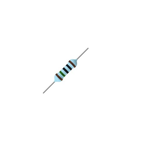 Resistor 150R 1/2w 1% precisão - Marrom verde preto preto