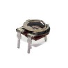 Trimpot 500R carvão horizontal 10mm