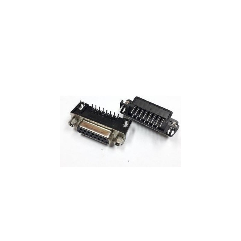 Conector DB15 femea PCI 90º