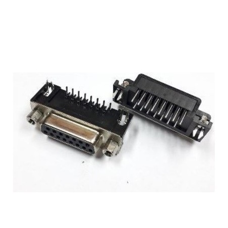 Conector DB15 femea PCI 90º
