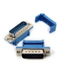 Conector DB15 macho cabo flat