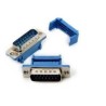 Conector DB15 macho cabo flat