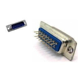 Conector DB15 macho PCI 180º