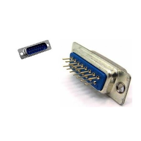 Conector DB15 macho PCI 180º