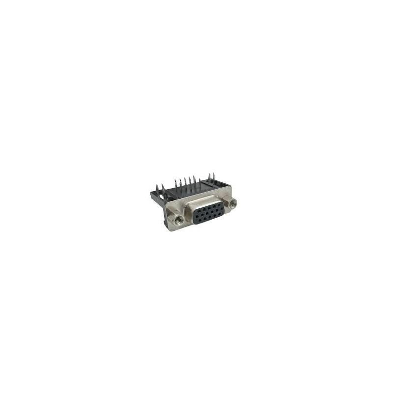 Conector DB15 vga femea PCI 90º Conector DB15 vga femea PCI 90º
