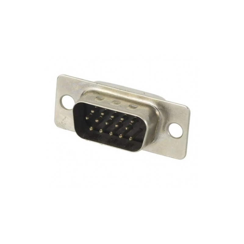 Conector DB15 vga macho solda fio Conector DB15 vga macho solda fio