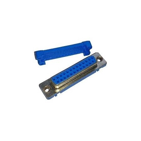 Conector DB25 femea cabo flat