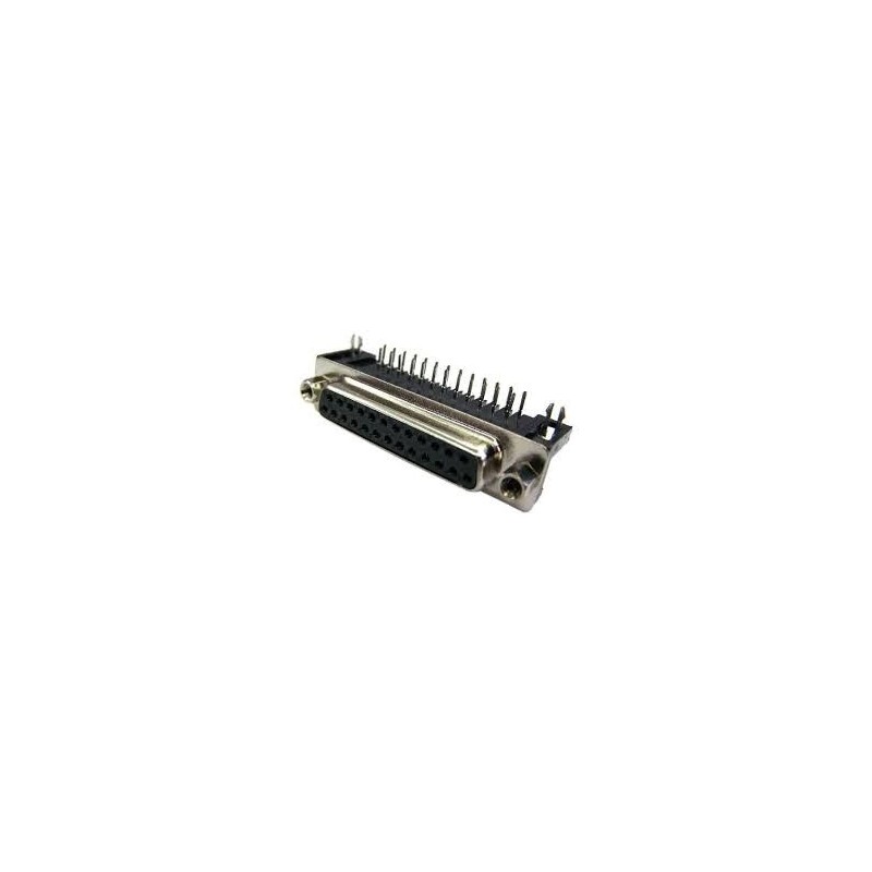 Conector DB25 femea pci 90º