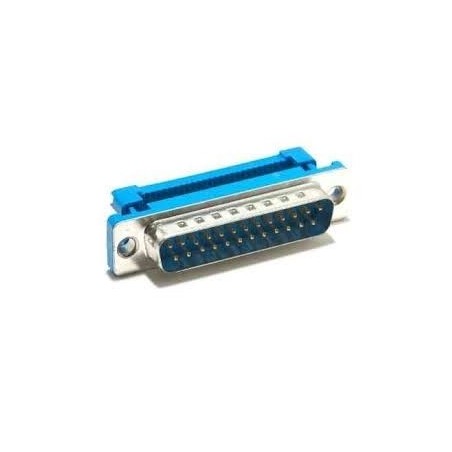 Conector DB25 macho cabo flat
