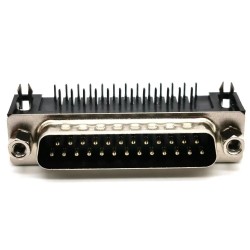 Conector DB25 macho pci 90º
