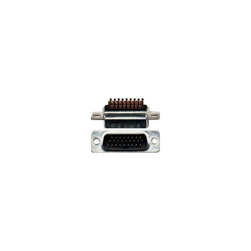 Conector DB26HD Macho solda fio Conector DB26HD Macho solda fio