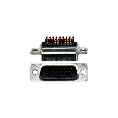 Conector DB26HD Macho solda fio
