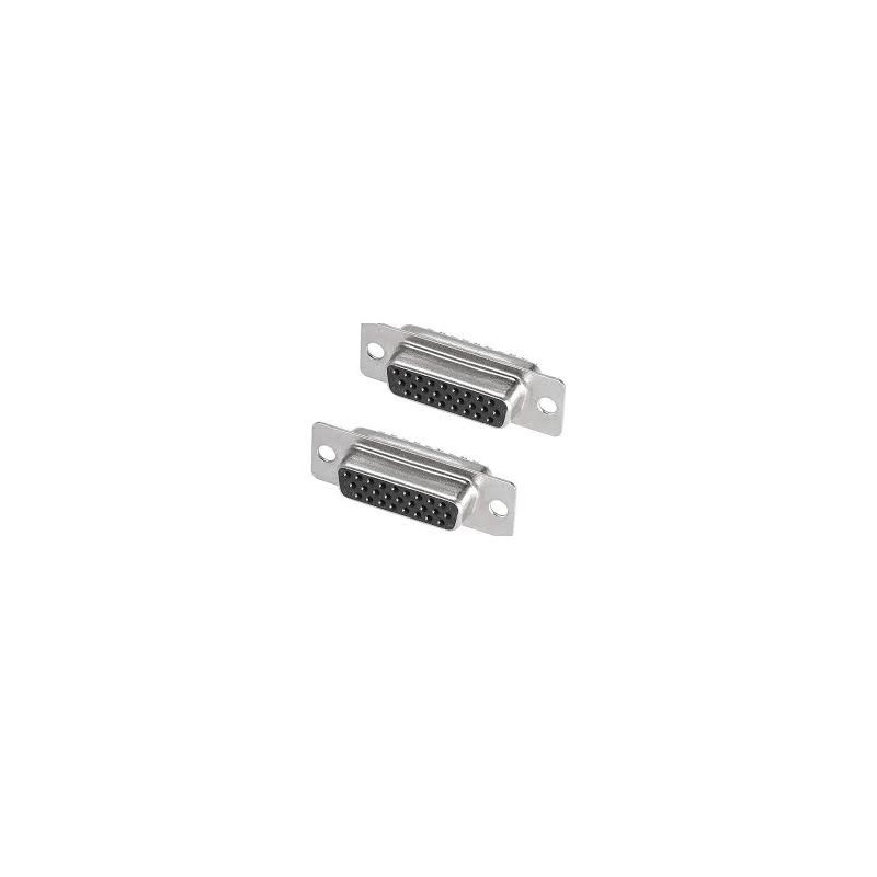 Conector DB26HD femea solda fio Conector DB26HD femea solda fio