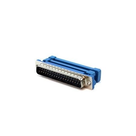 Conector DB37 macho cabo flat