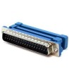 Conector DB37 macho cabo flat Conector DB37 macho cabo flat
