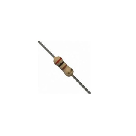 Resistor 200R 1/2w 5% - Vermelho preto marrom dourado