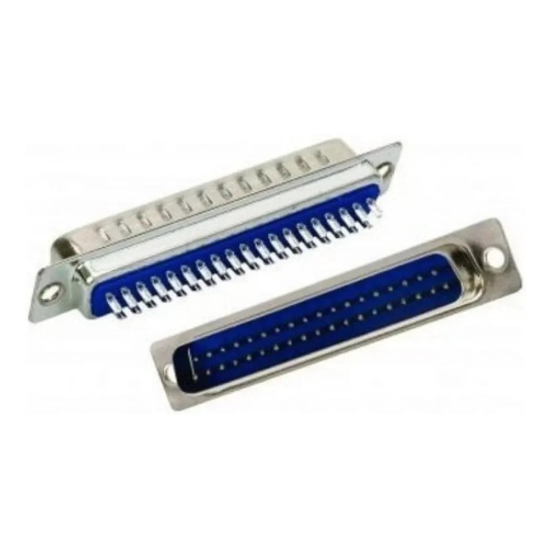 Conector DB37 macho solda fio Conector DB37 macho solda fio