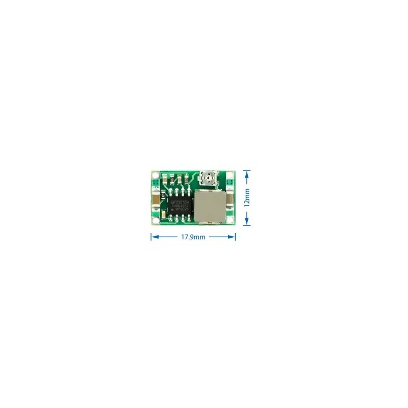 Modulo conversor DC DC step down mini 360 - 4,5v a 23vcc Modulo conversor DC DC step down mini 360 - 4,5v a 23vcc