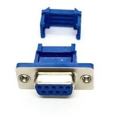 Conector DB9 femea cabo flat