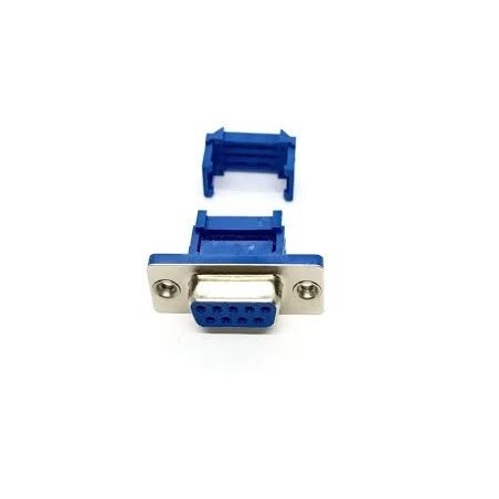 Conector DB9 femea cabo flat